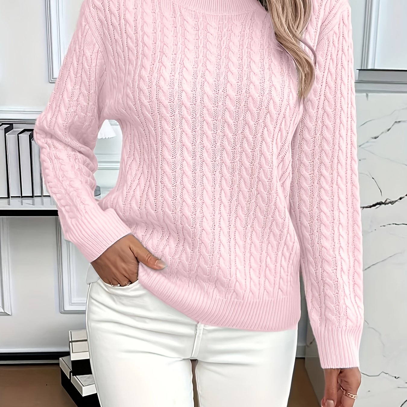 Pink Sweater