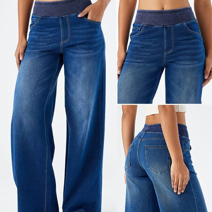 Elevate Wide-Leg Jeans