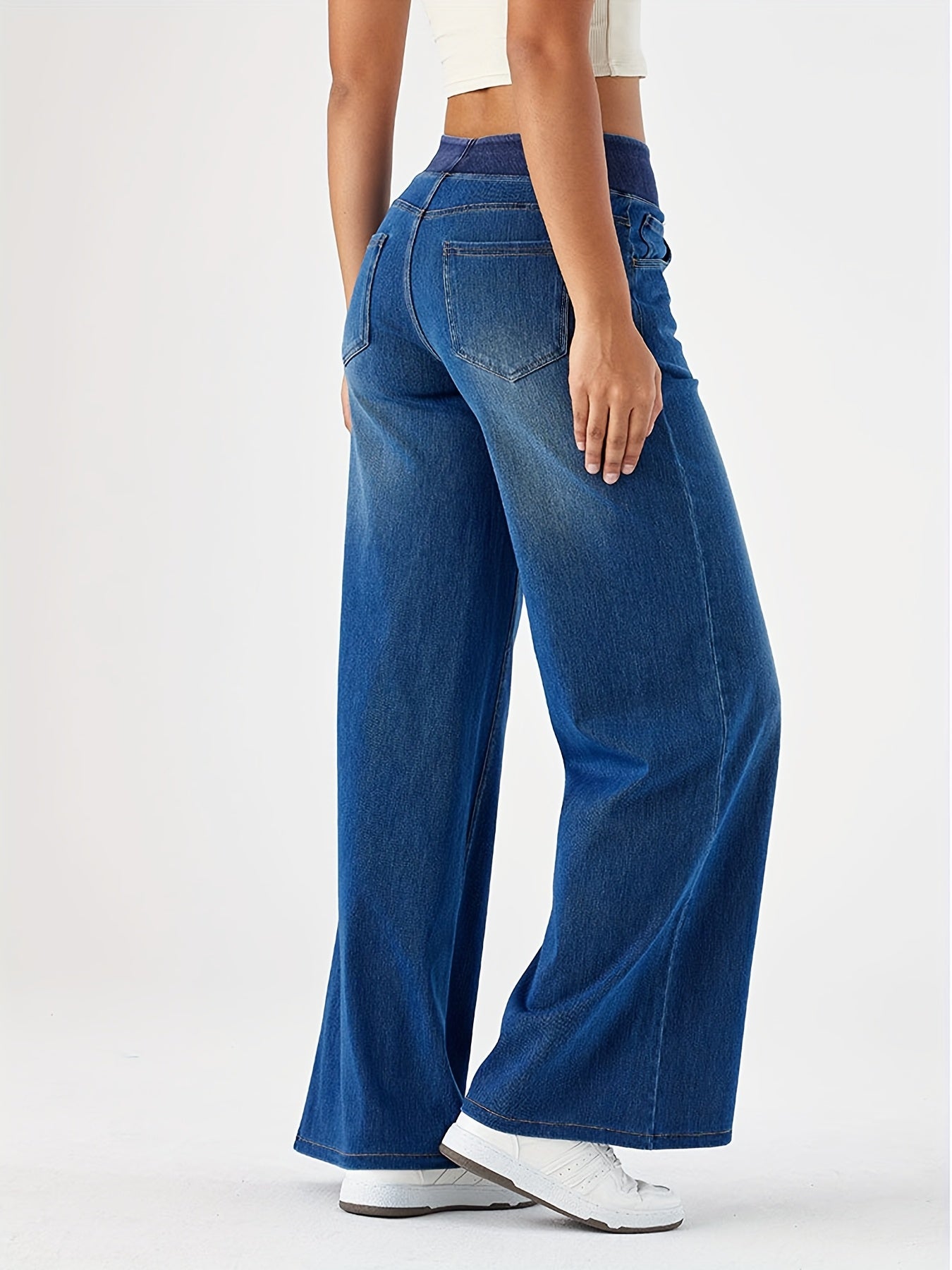 Elevate Wide-Leg Jeans
